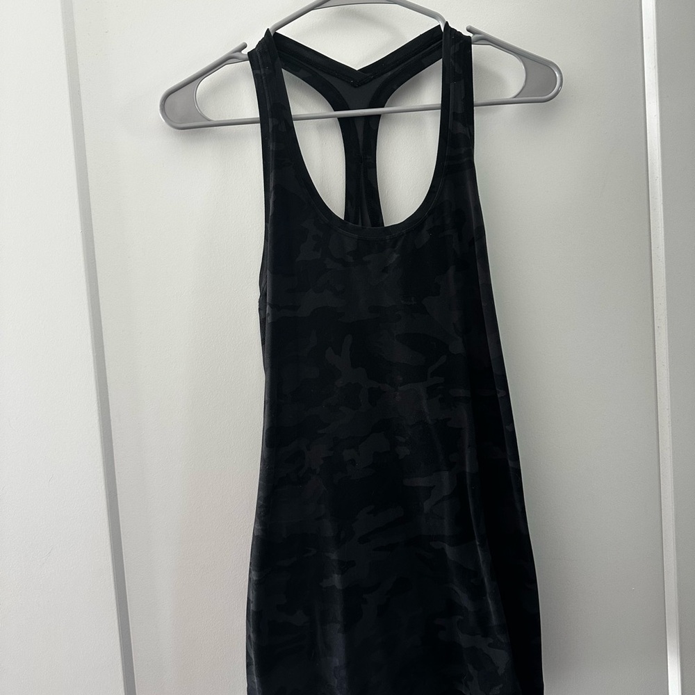 Black Camo Tank Top - Lululemon Racerback Align Tank